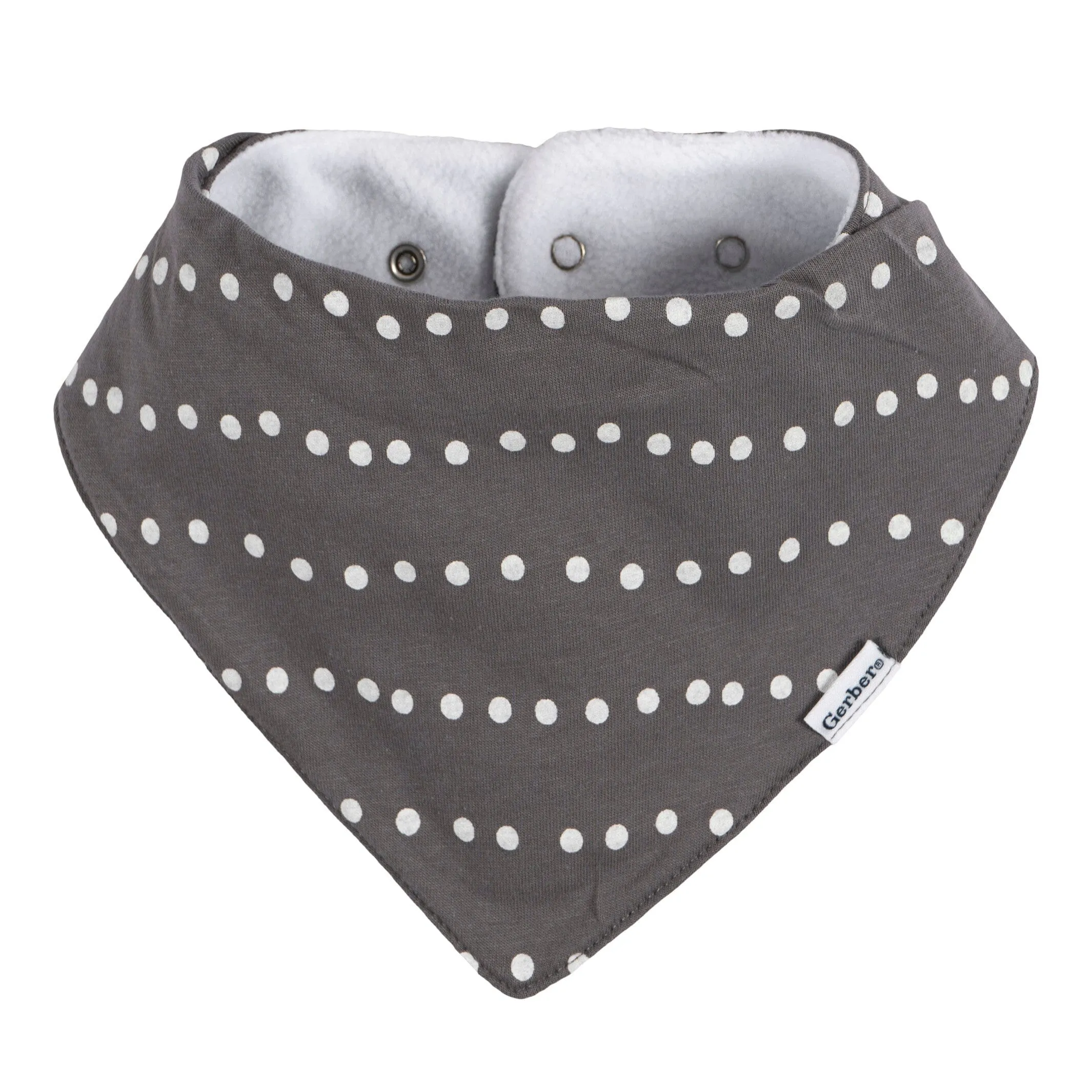 10-Pack Baby Neutral Stars & Moons Jersey Bandana Bibs