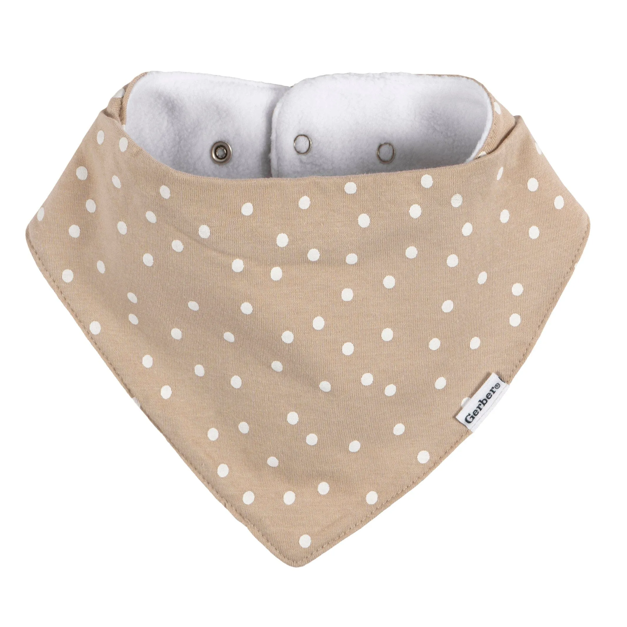 10-Pack Baby Neutral Stars & Moons Jersey Bandana Bibs