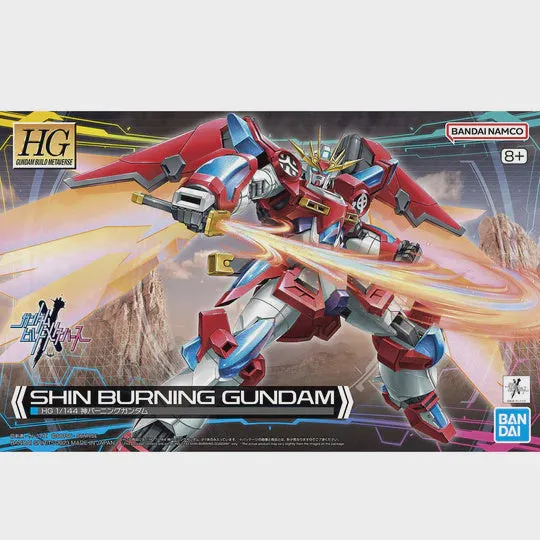 1/144 Shin Burning Gundam Model Kit