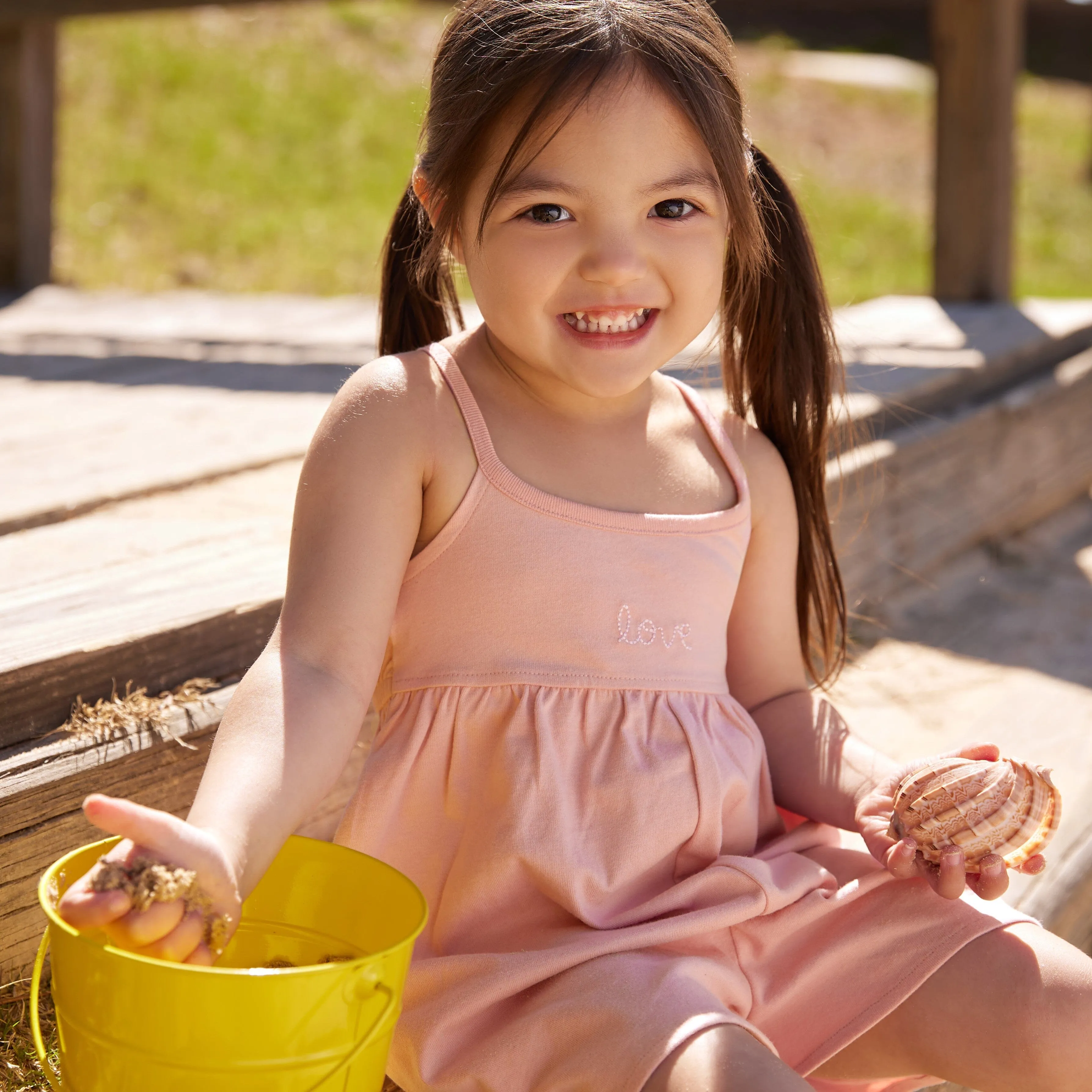 2-Pack Infant and Toddler Girls Rose Pink & Dots Rompers