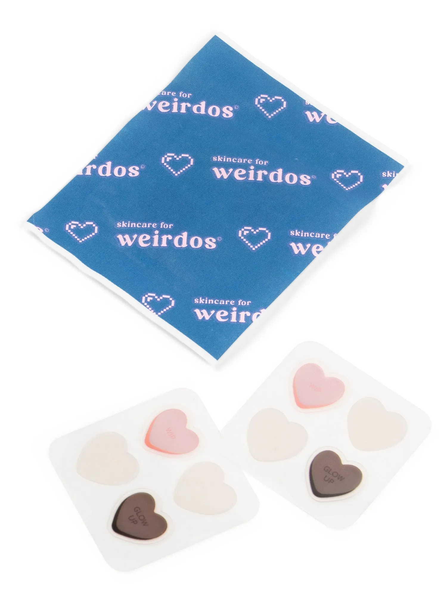 32x Healing Heart Pimple Patches