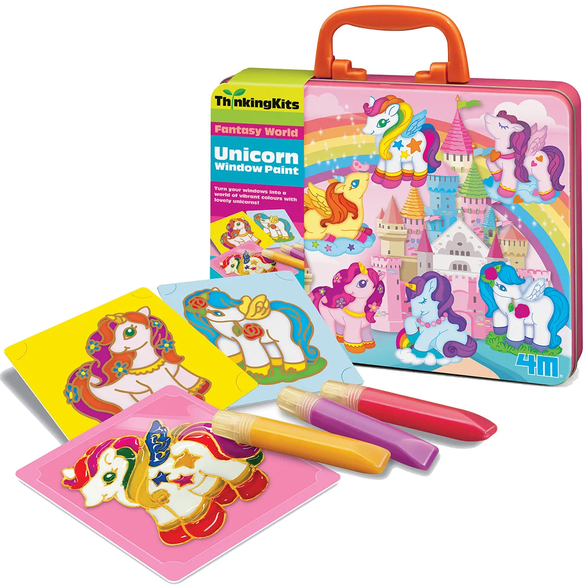 4M Thinking Kits Unicorn Window Paints