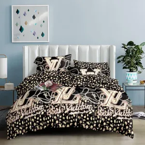 6 Pcs Bedding Set With Duvet Covers, Bedsheet &  Pillow Case