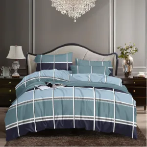 6 Pcs Bedding Set With Duvet Covers, Bedsheet &  Pillow Case