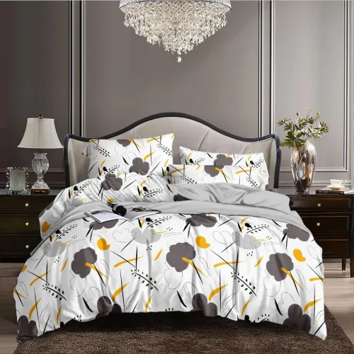 6 Pcs Bedding Set With Duvet Covers, Bedsheet &  Pillow Case