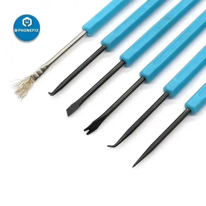 6pcs Desoldering Aid Tool PCB Soldering Assist Set Auxiliary Tools