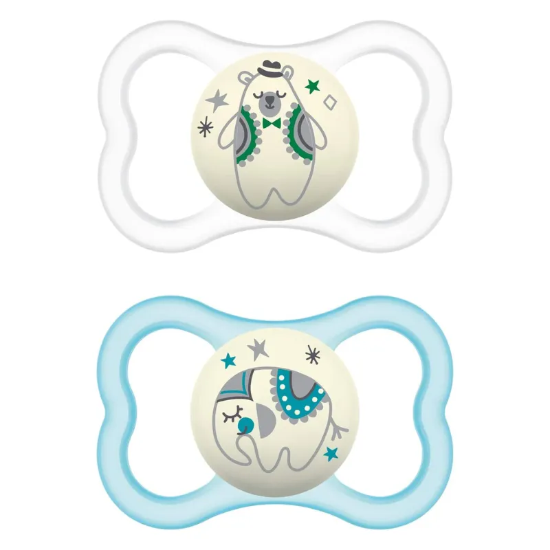 Air Night Pacifier - 6  Months - 2 Pack