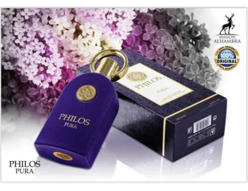 Alhambra Philos Pura Eau De Parfum Spray 3.4 oz 100 ml