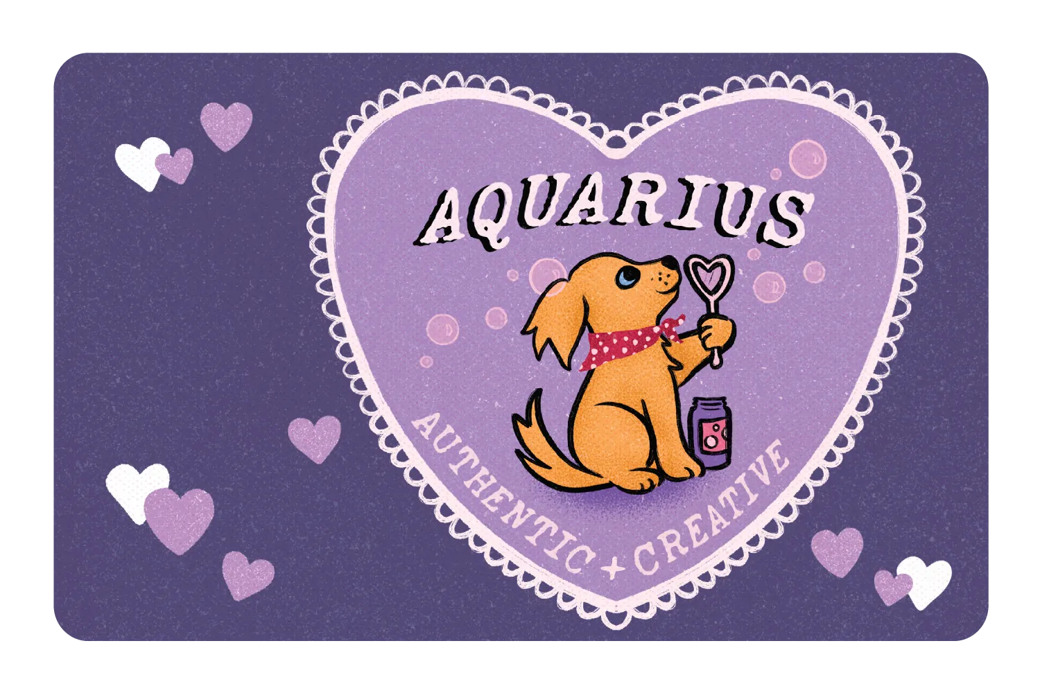 Aquarius puppy love