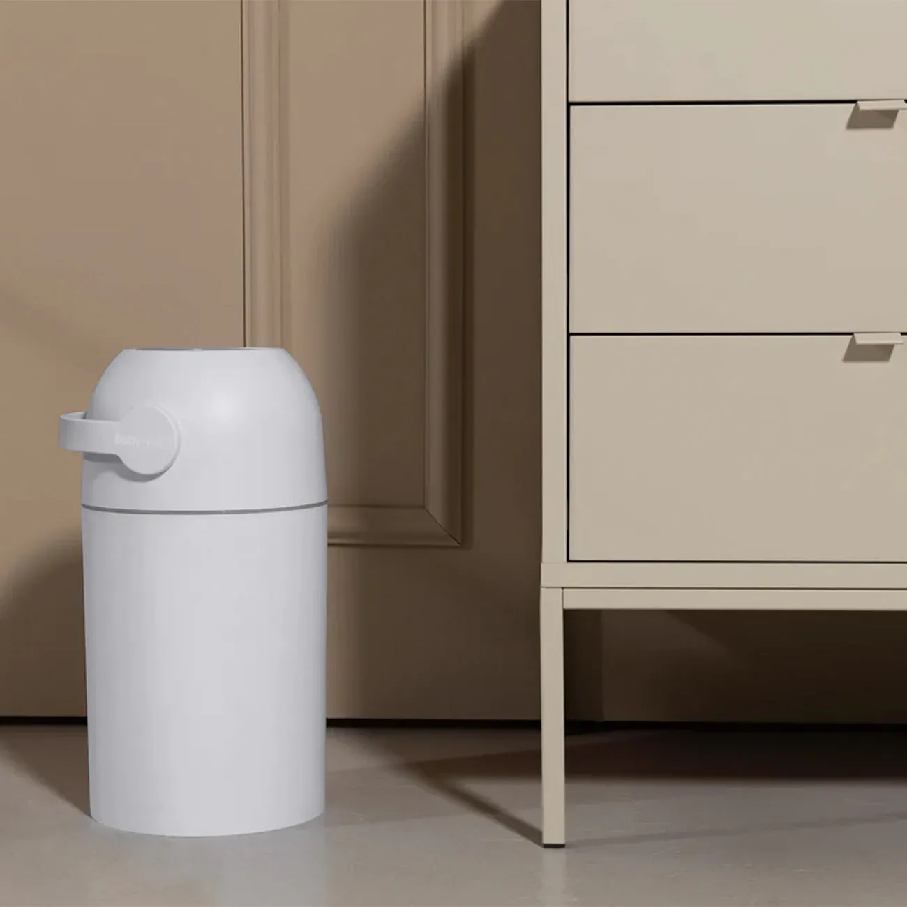 Aster Nappy Bin - White