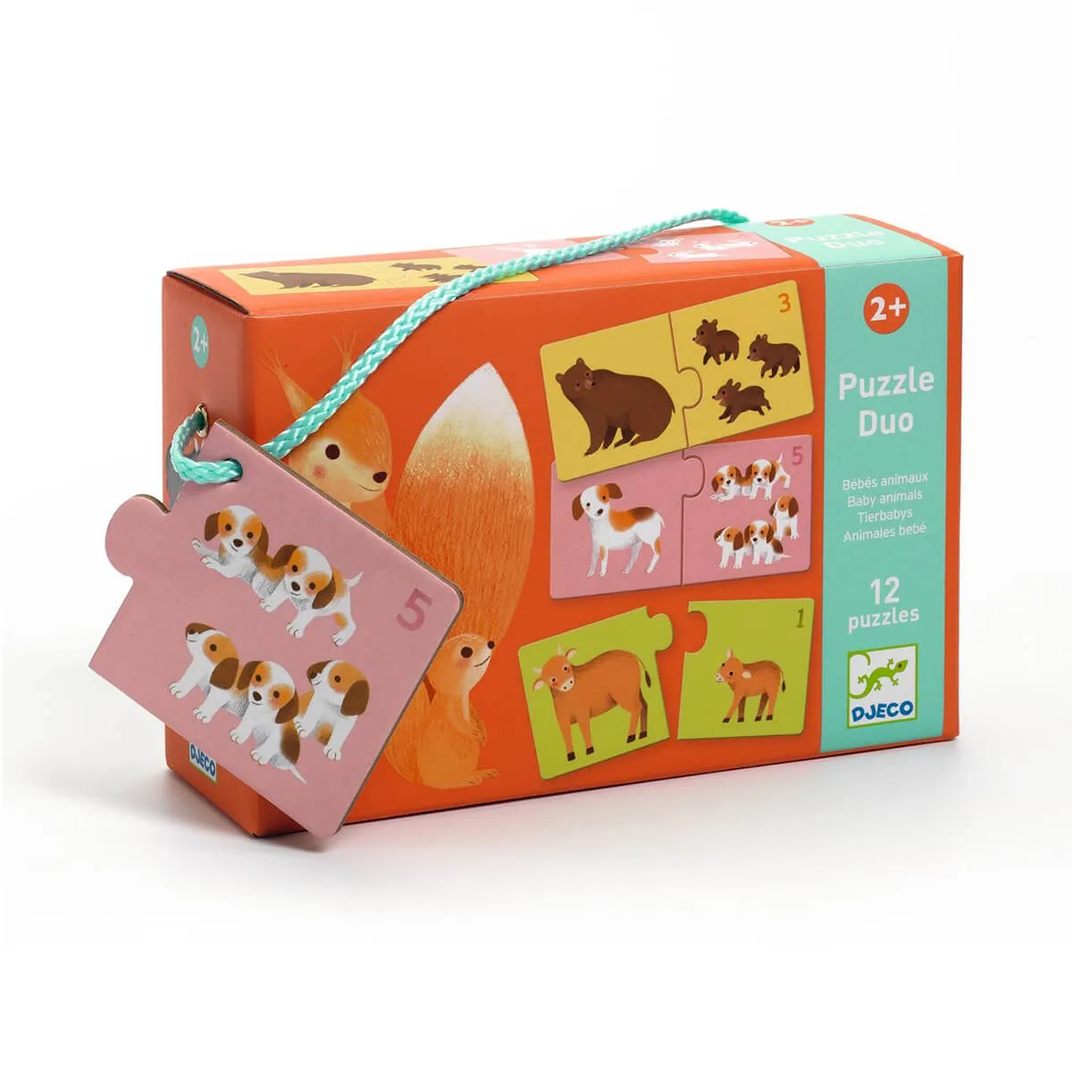 Baby Animals Puzzle Duo by Djeco