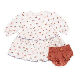 Baby Girls Julia Dress Set - Tiny Horses