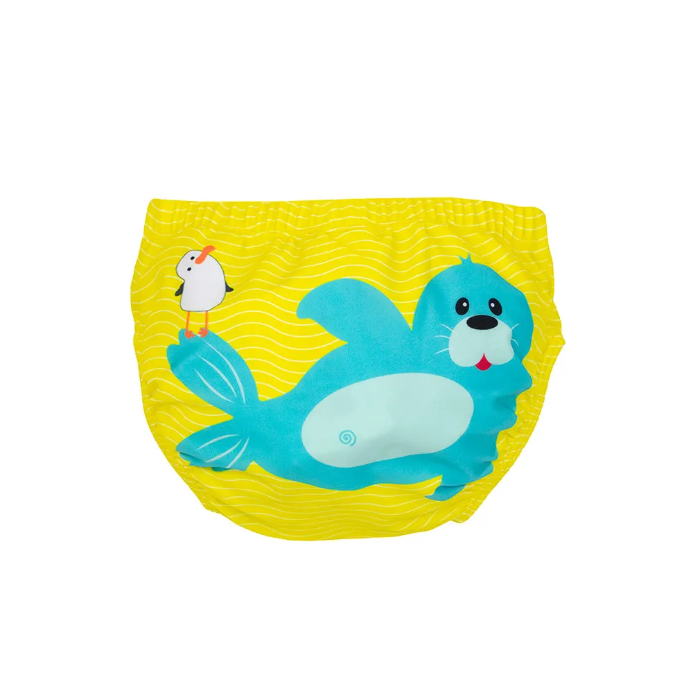 Baby/Toddler Reuseable Swim Diaper Set (2 Pcs) - Sydney the Seal