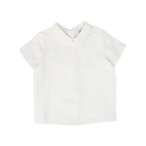 BACE COLLECTION WHITE COLLAR SHIRT [FINAL SALE]