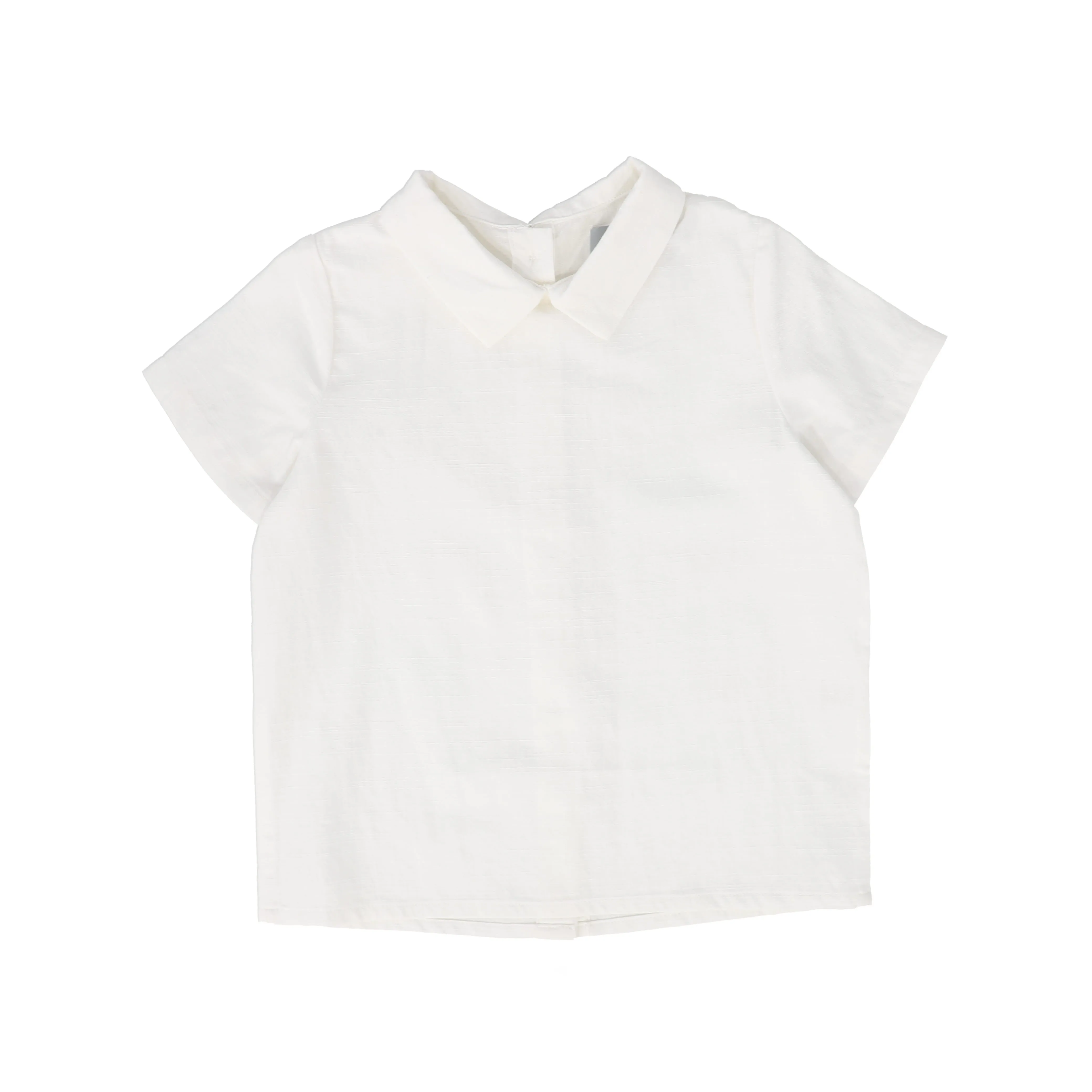 BACE COLLECTION WHITE COLLAR SHIRT [FINAL SALE]