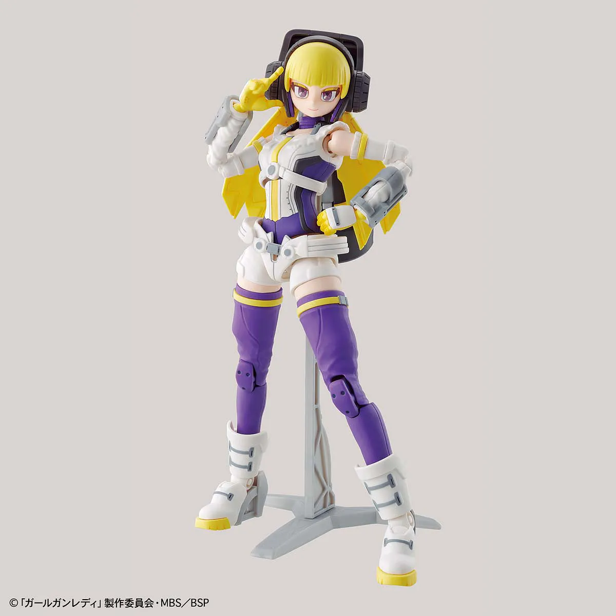 Bandai Girl Gun Lady Lady Commander Charlotte Model Kit