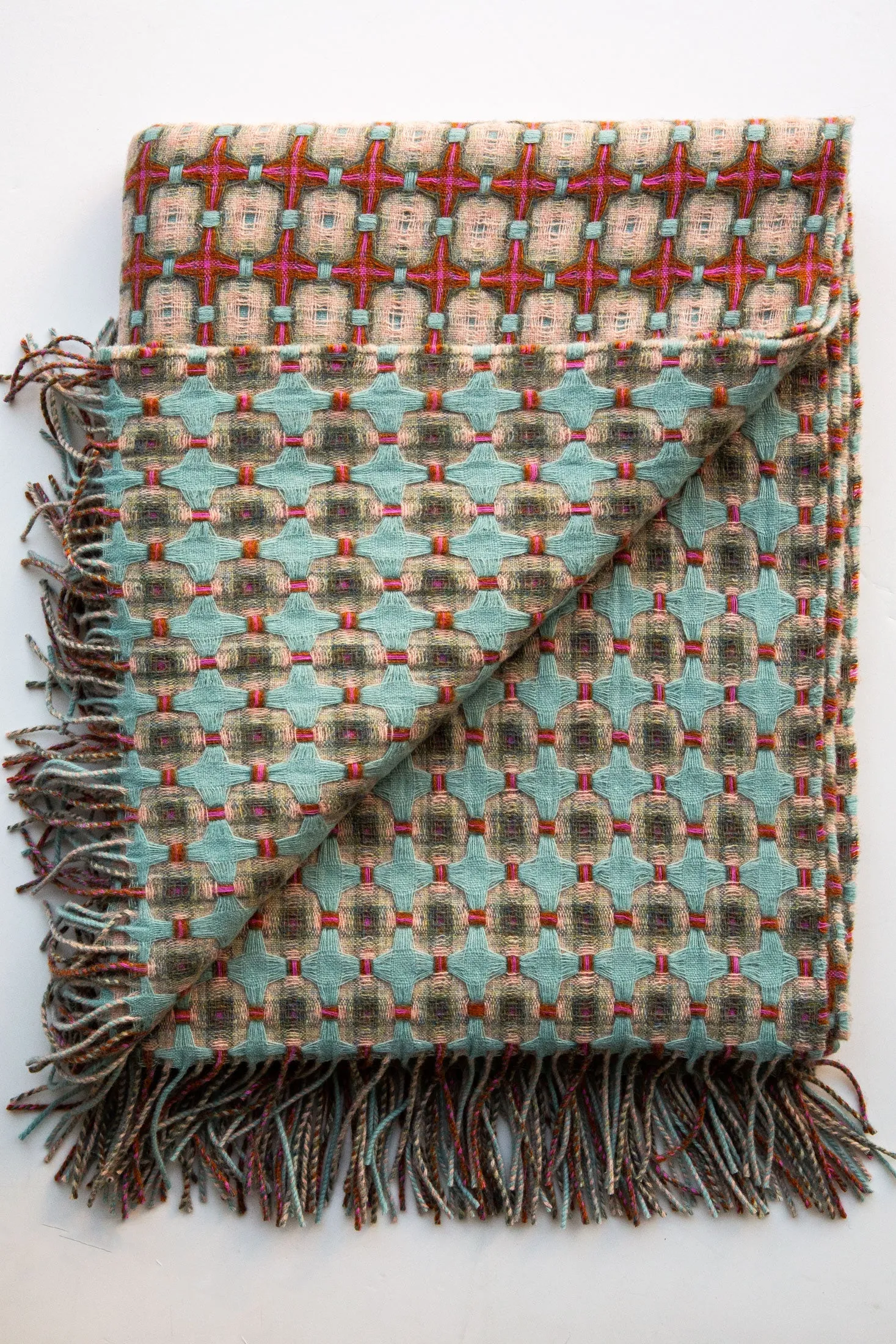 Basketweave Throw