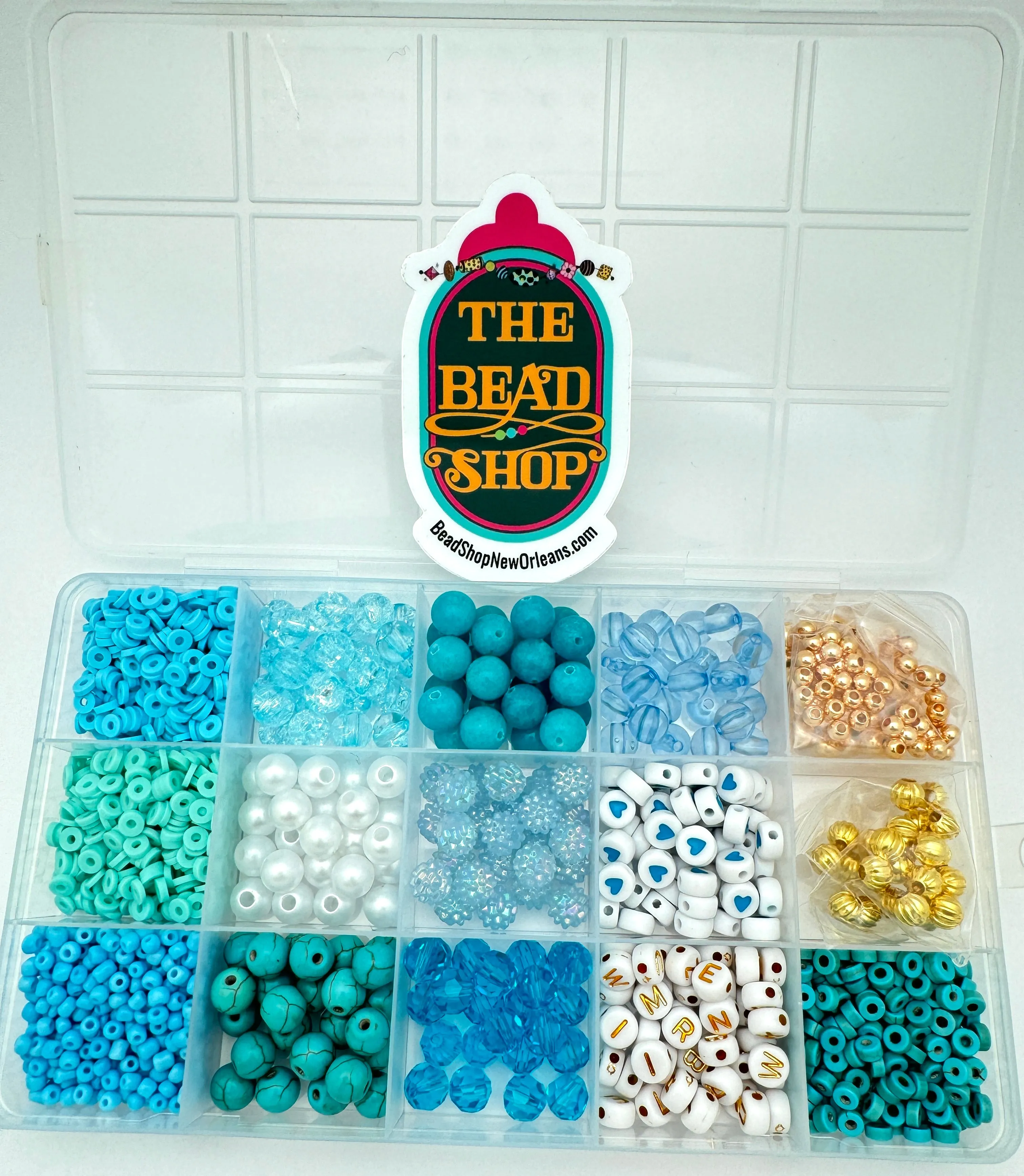 Beautiful Blues Bead Kit