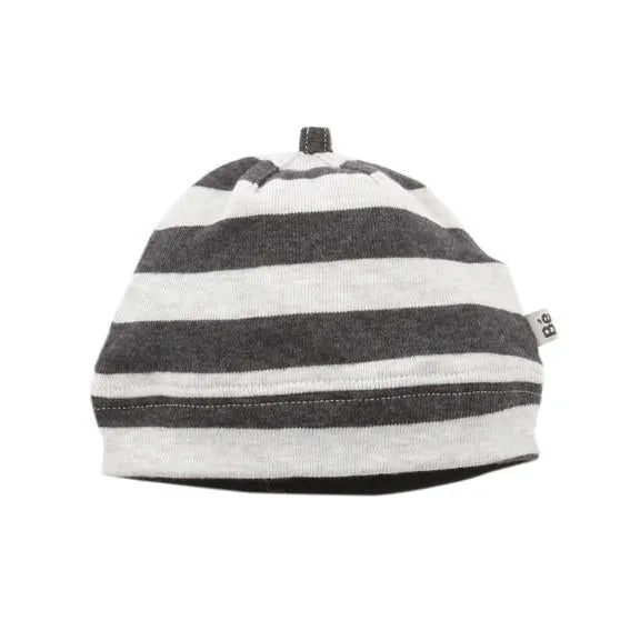 Bebe Axle Beanie with Band in Axle Wide Stripe -YW16-483