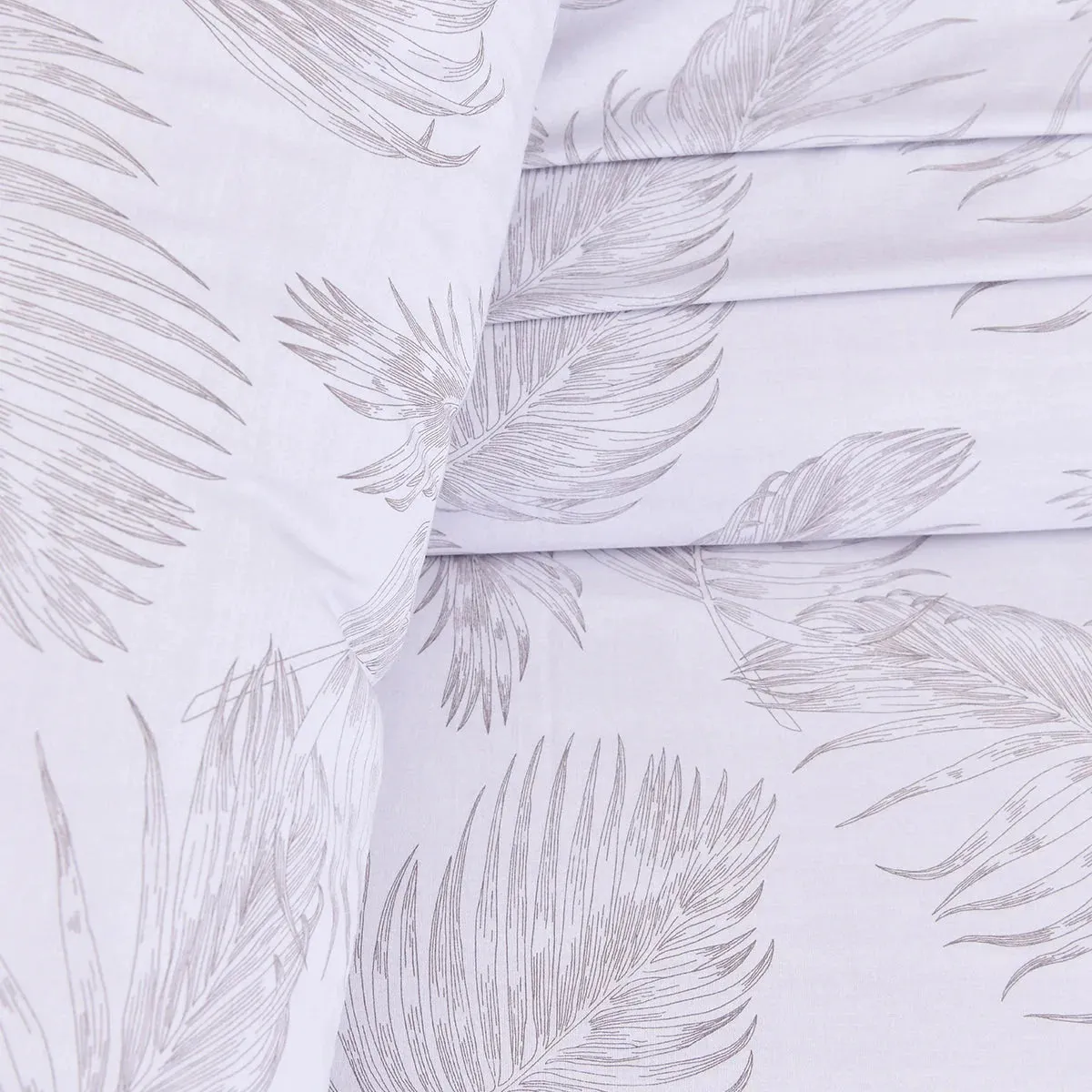 Bed Sheet Queen Island Leaf Reverse