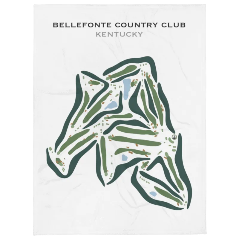 Bellefonte Country Club, Kentucky - Printed Golf Courses