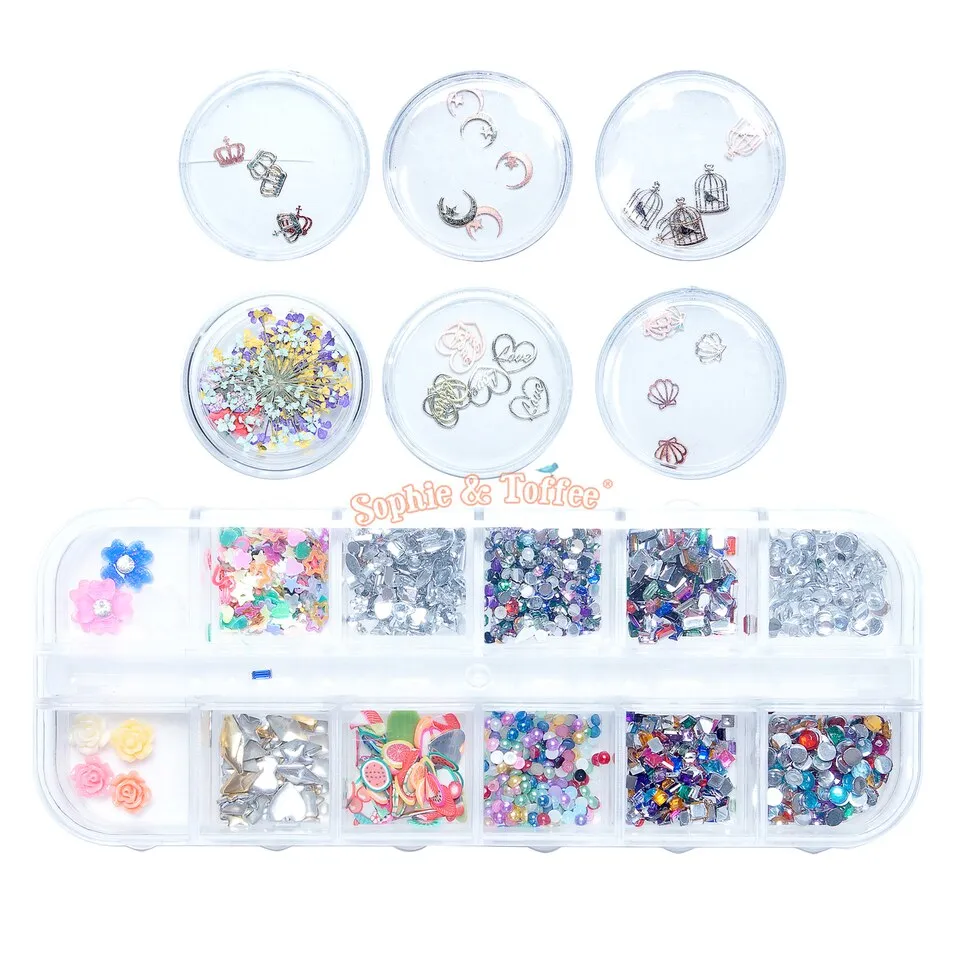 Bezel Metal Charm Resin Craft Bundle Kit (New!)