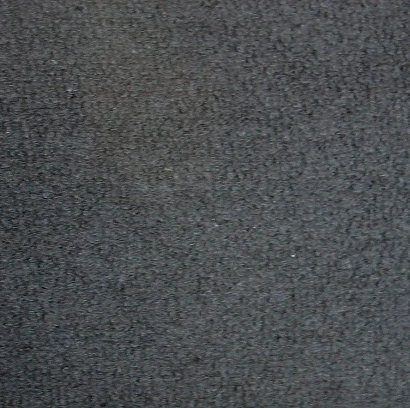 Black Recycled Cotton Poly Fleece Fabric