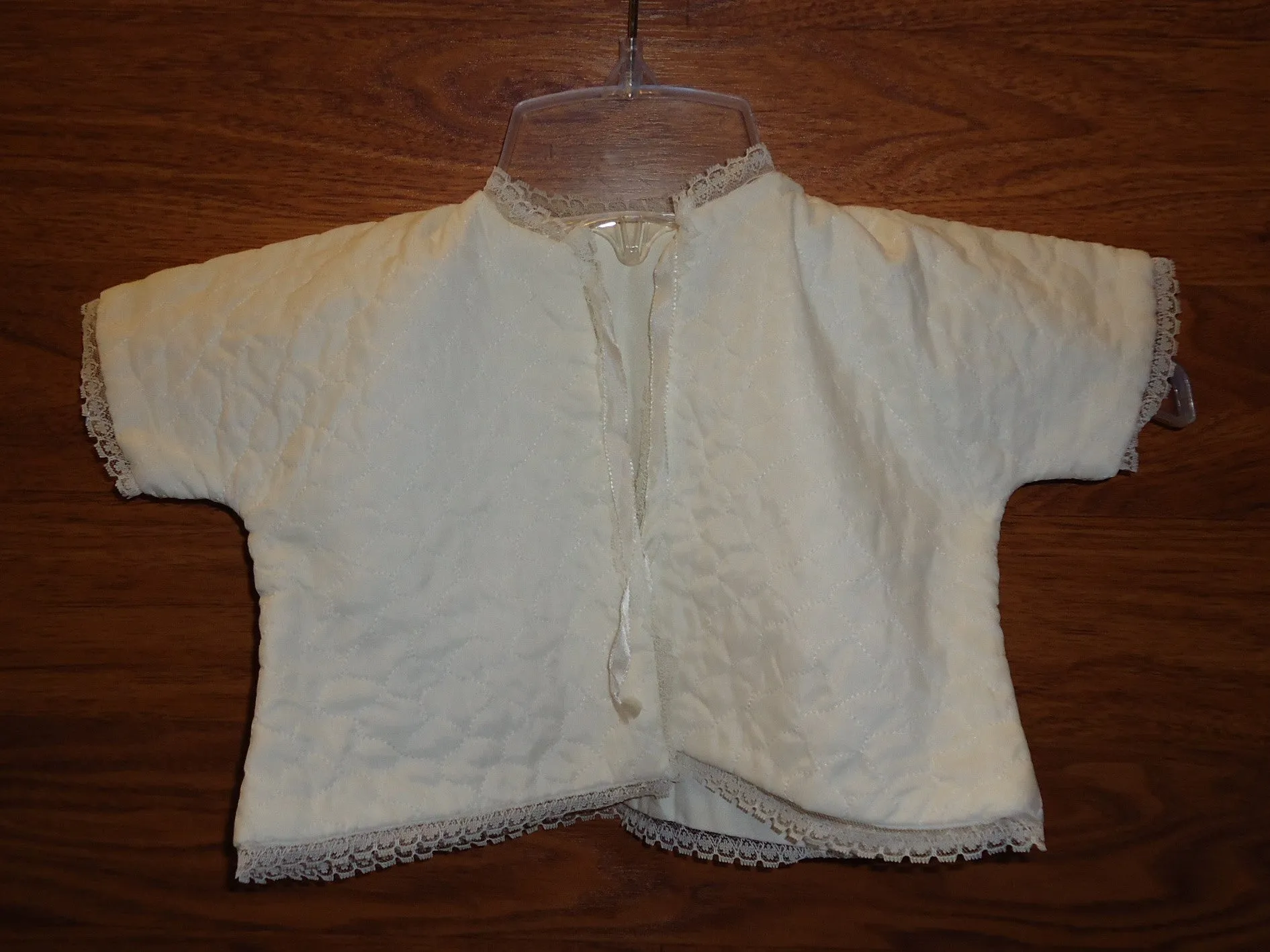 Block & Kuhl Co. Baby Christening Set Vintage Cotton Lace Female Infant White -- Used