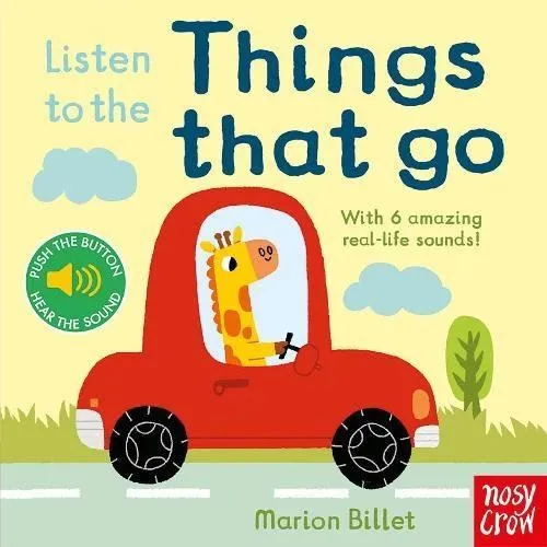 Book - Listen To The Things That Go - Sound Book