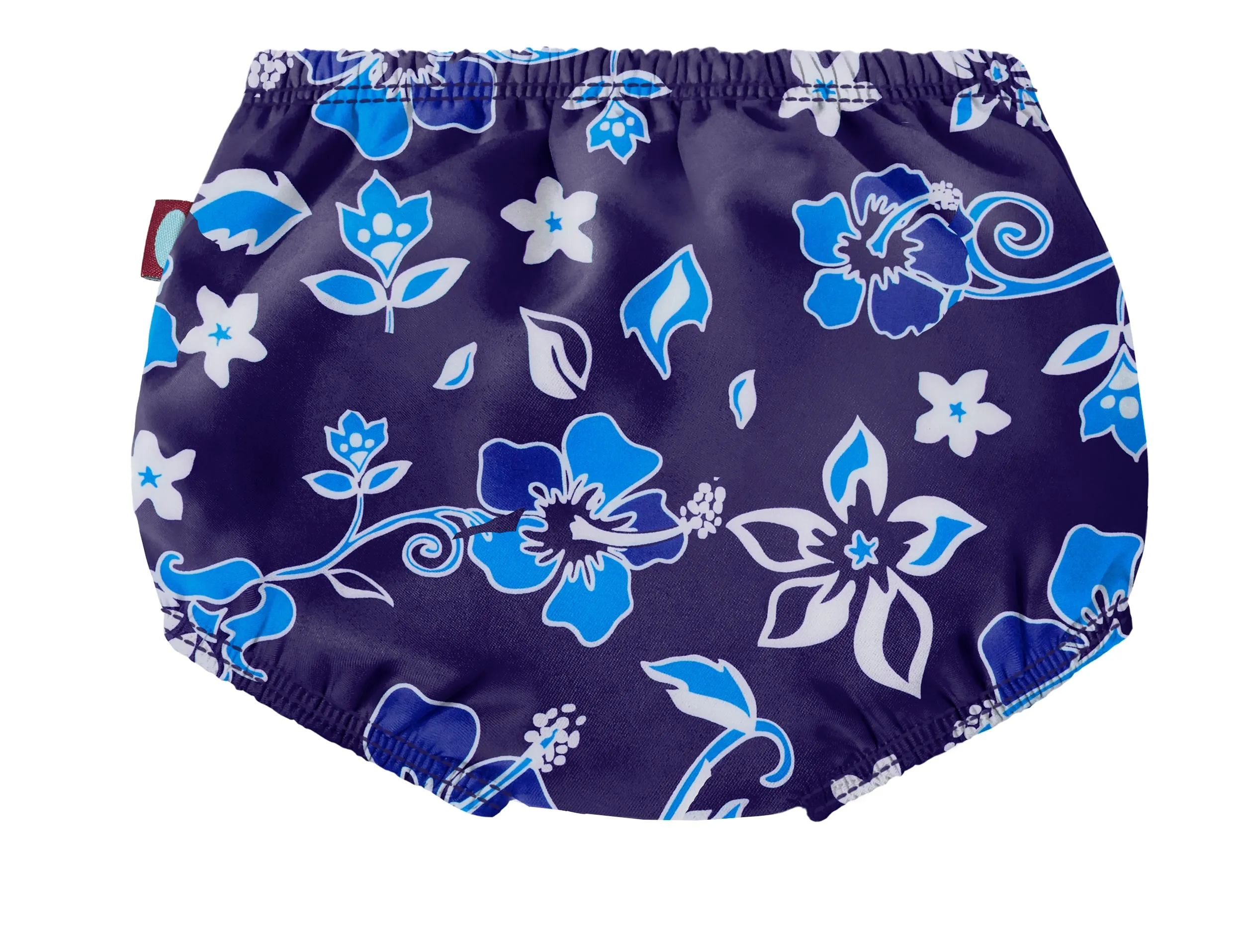 Boys and Girls Recycled Polyester UPF 50  Swim Diaper Cover | Blue Hawaii