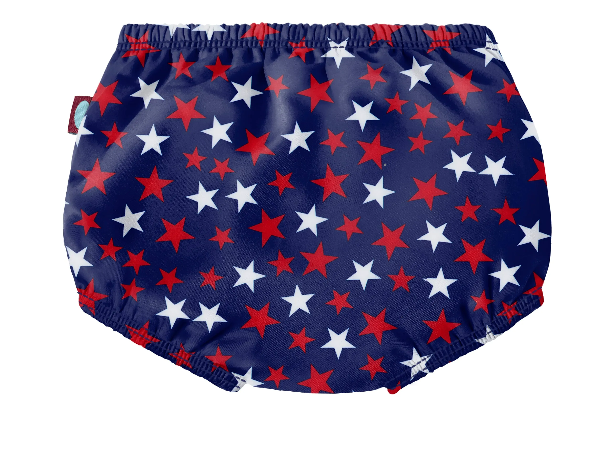 Boys and Girls Recycled Polyester UPF 50  Swim Diaper Cover | USA Stars