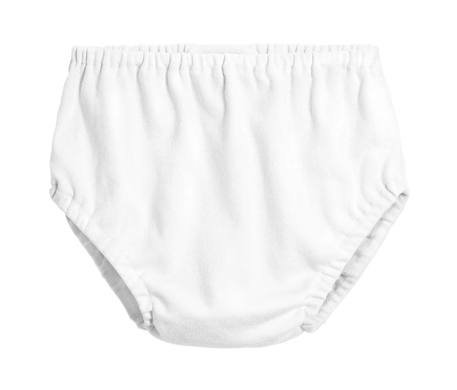 Boys and Girls Soft Cotton Diaper Cover  | White