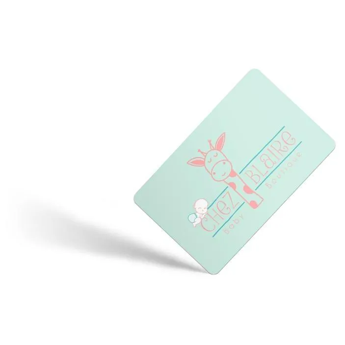 Chez Blaire Digital Gift Card