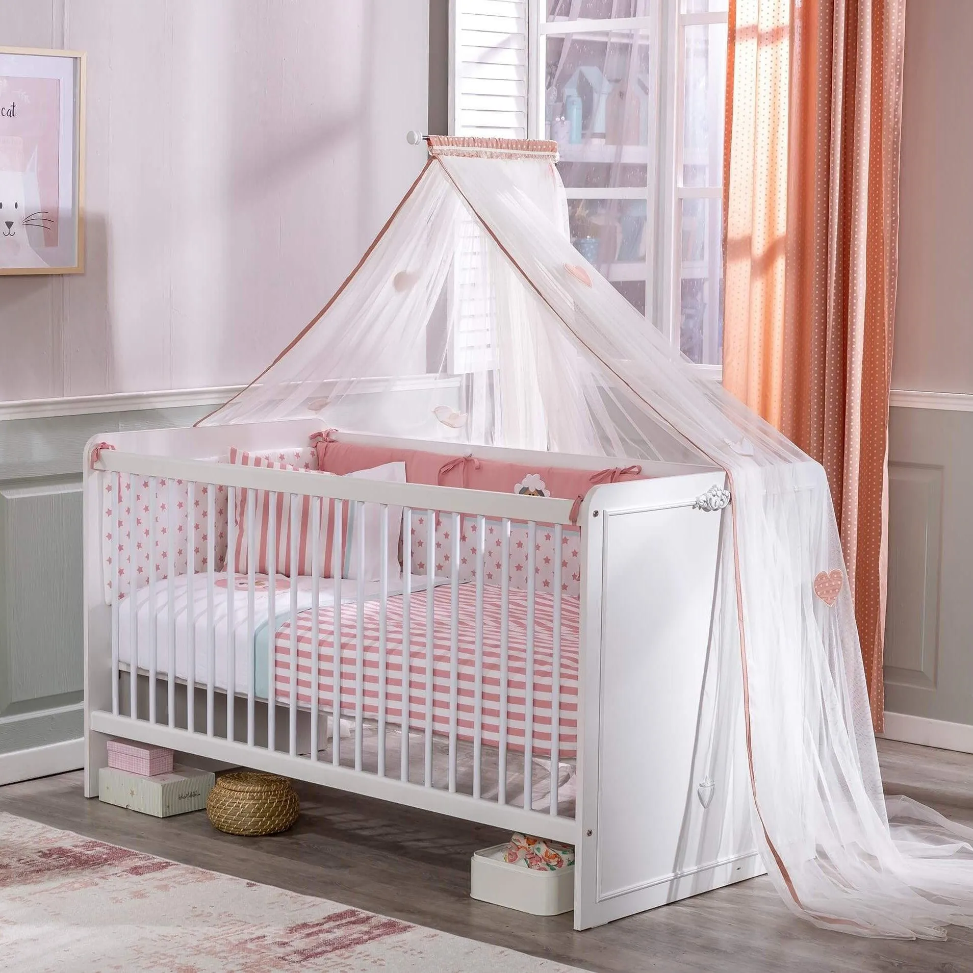 Cilek Romantica Baby Bed (70X140 Cm)