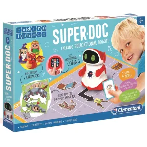 Clementoni - Coding Lab: Super Doc Talking Educational Robot