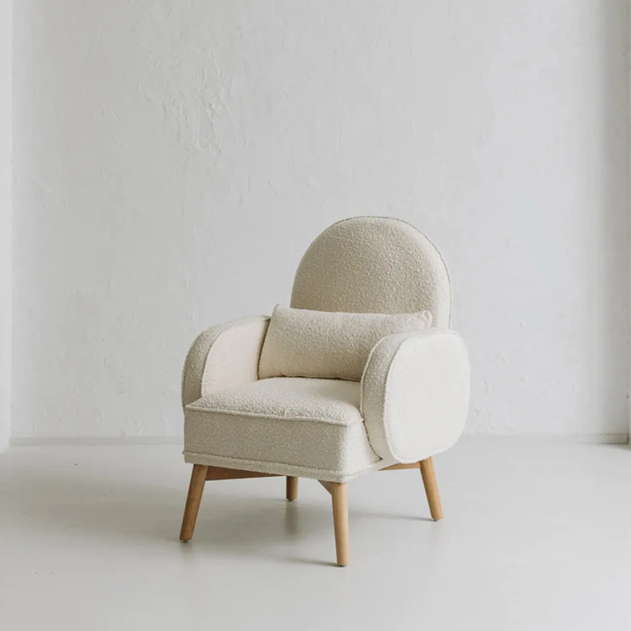 Cloud Rocker & Ottoman - Cream