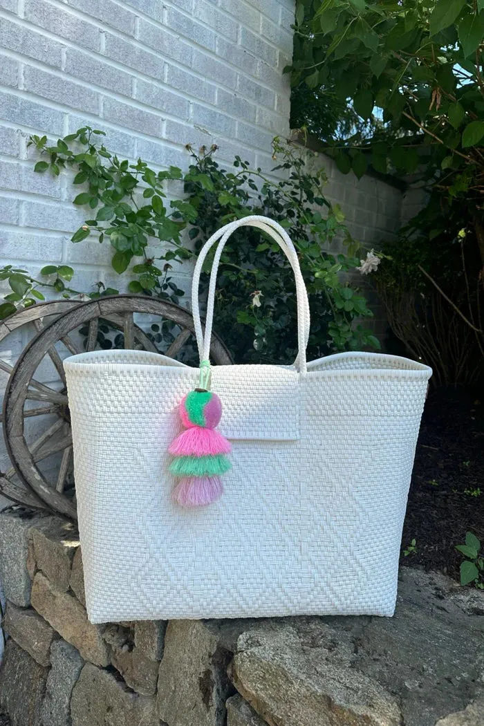 Cocoles All White Citron Tote