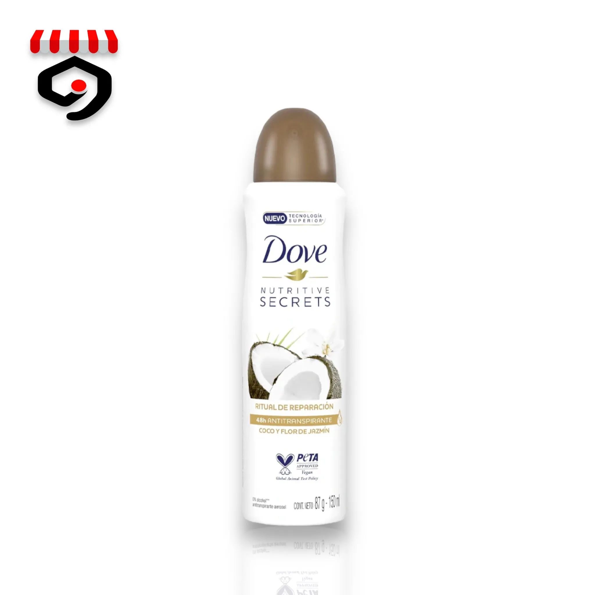 Dove Secret Coconut And Jasmine Deodorant Spray 150ml