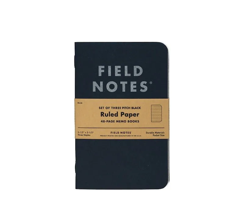 Field Notes Notebooks-3 packs