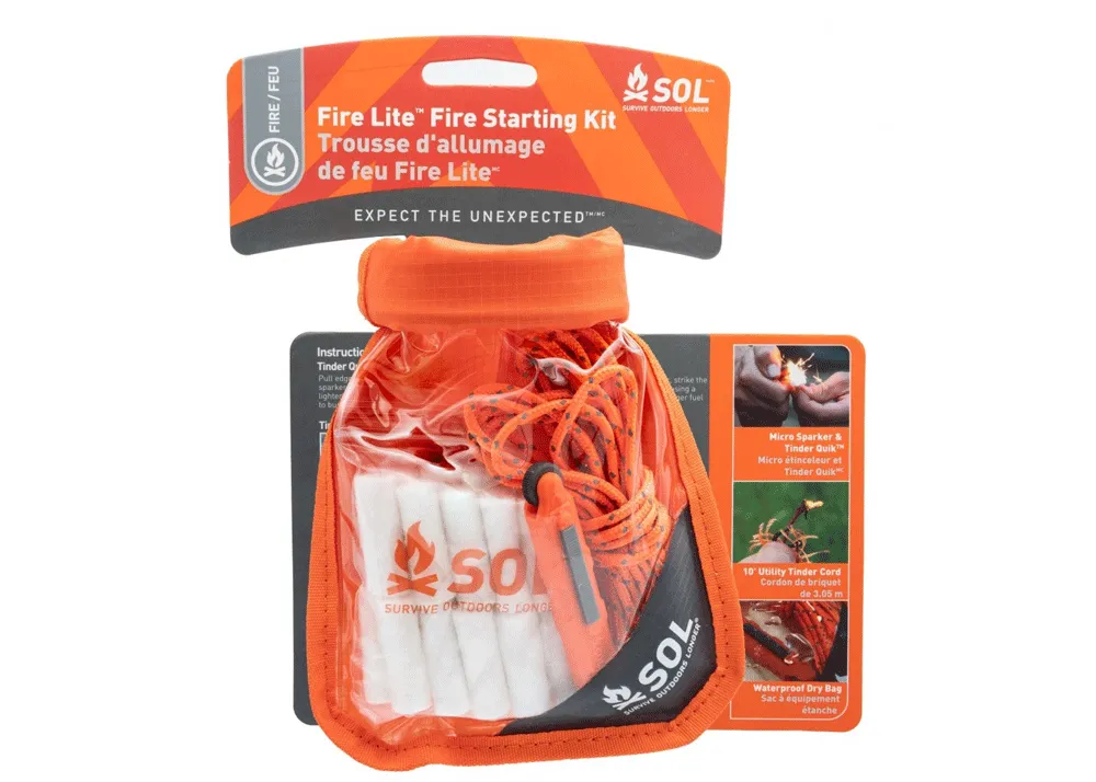 Fire Lite Kit in Dry Bag