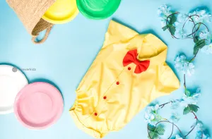 First Sunshine Party Romper