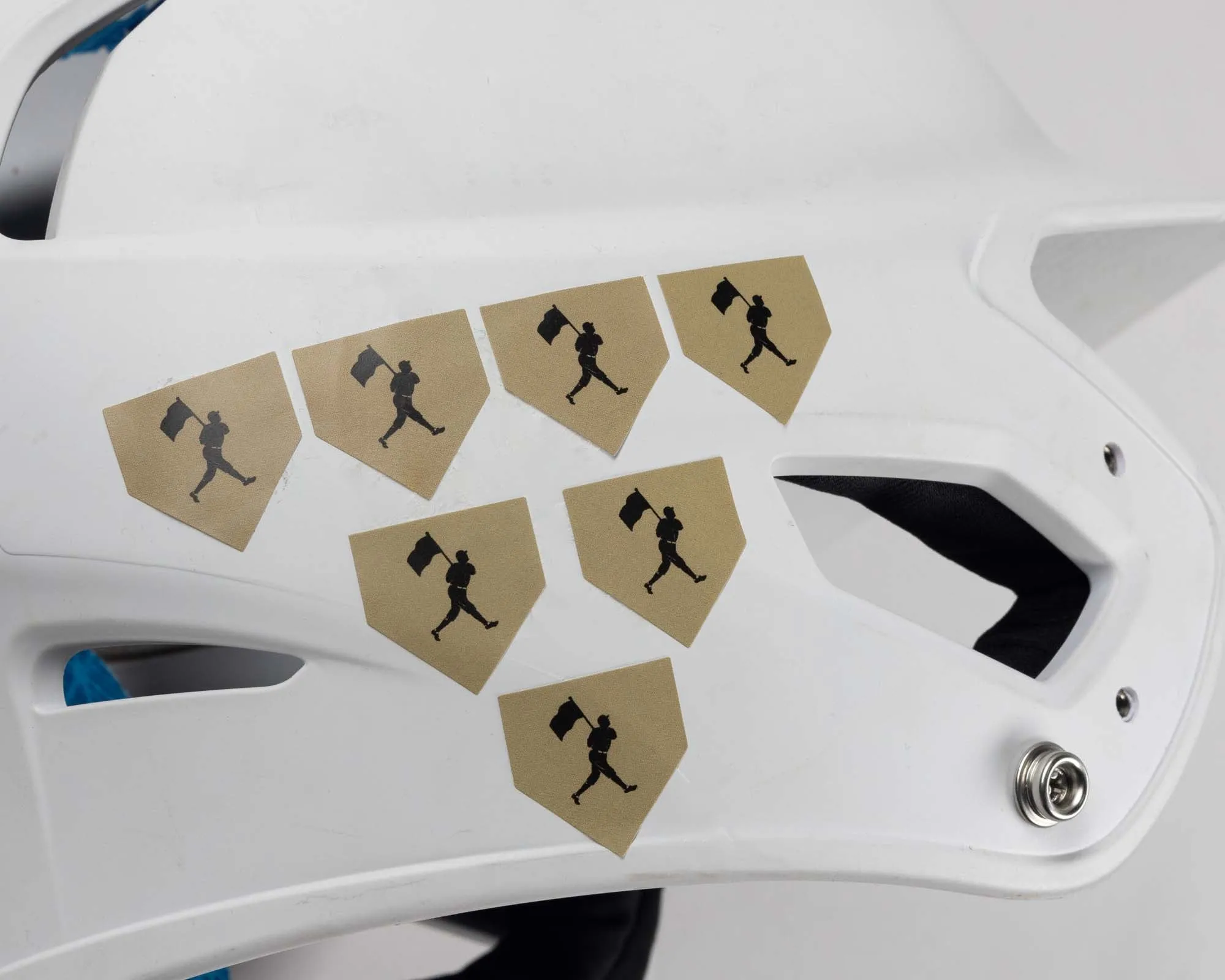 Flag Man Helmet Sticker Pack 2024 - 196 Stickers