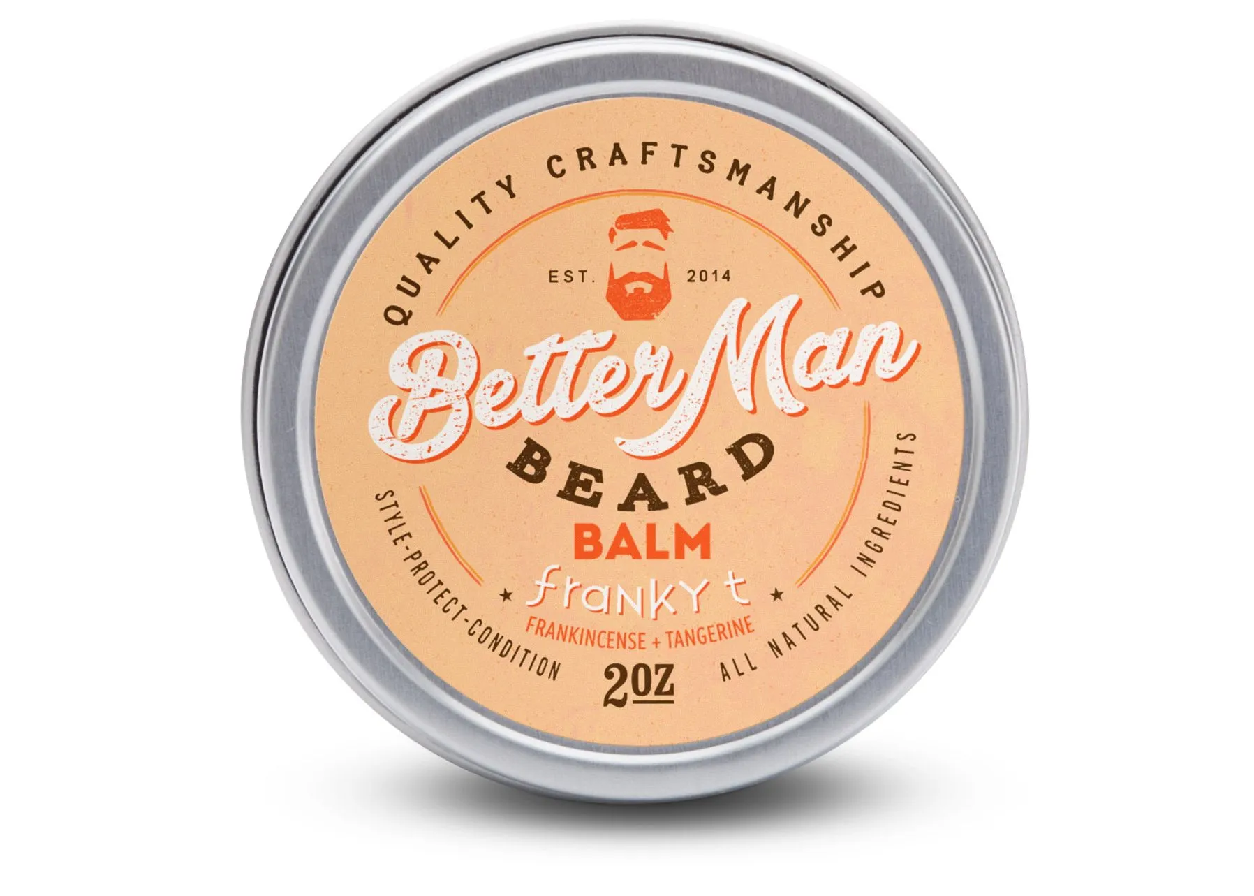 Franky T Beard Facial Balm 2 oz.