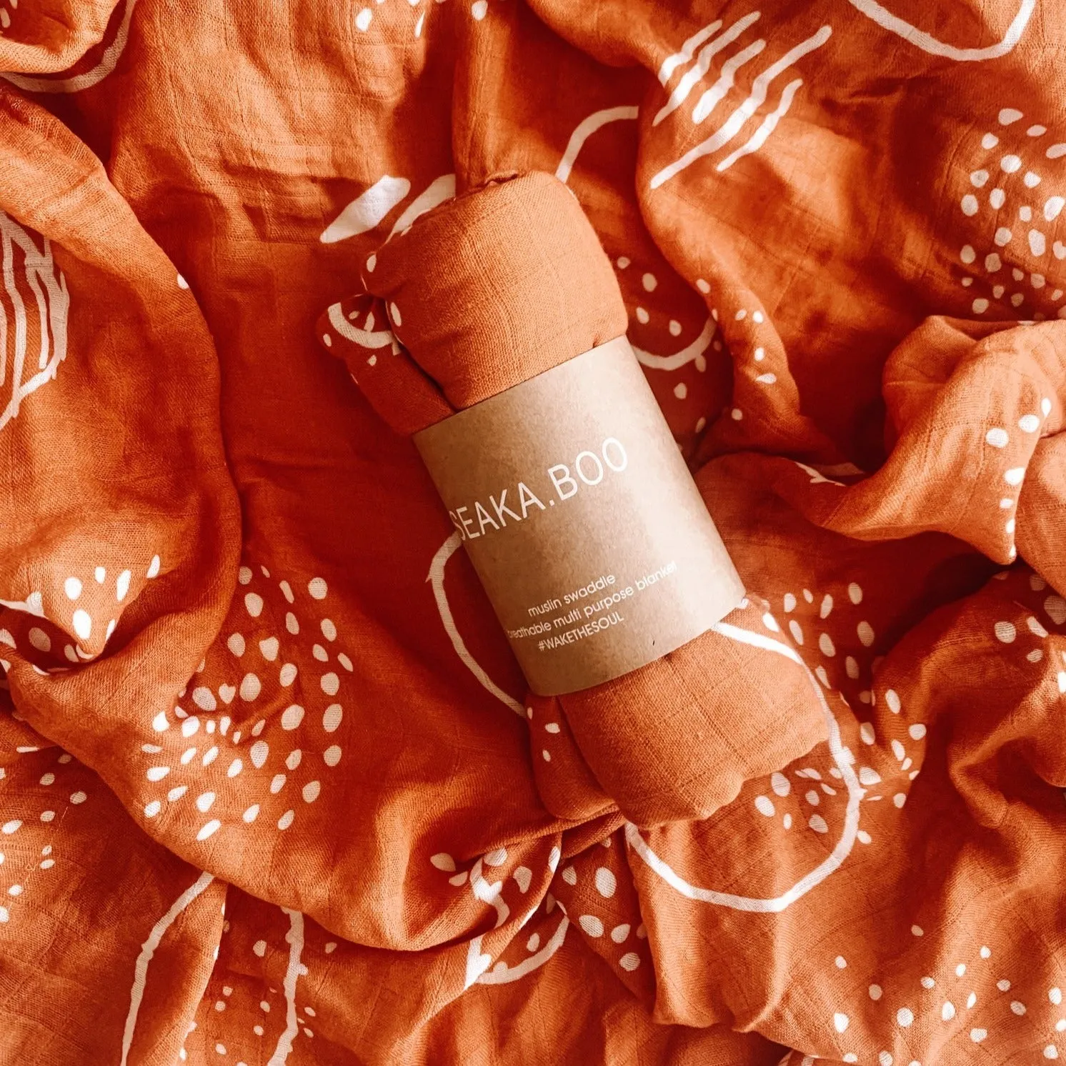 Gaia-Bamboo/Cotton Swaddle