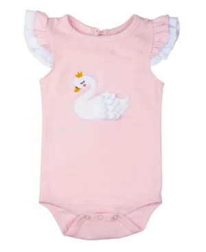 Ganz Baby Princess Swan Diaper Shirt