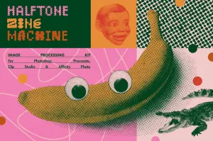 Halftone Zine Machine