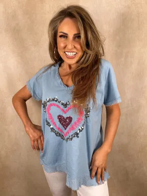 Helen Heart T-Shirt