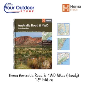 Hema Australia Road and 4WD Atlas (Handy)