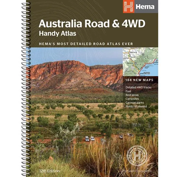 Hema Australia Road and 4WD Atlas (Handy)