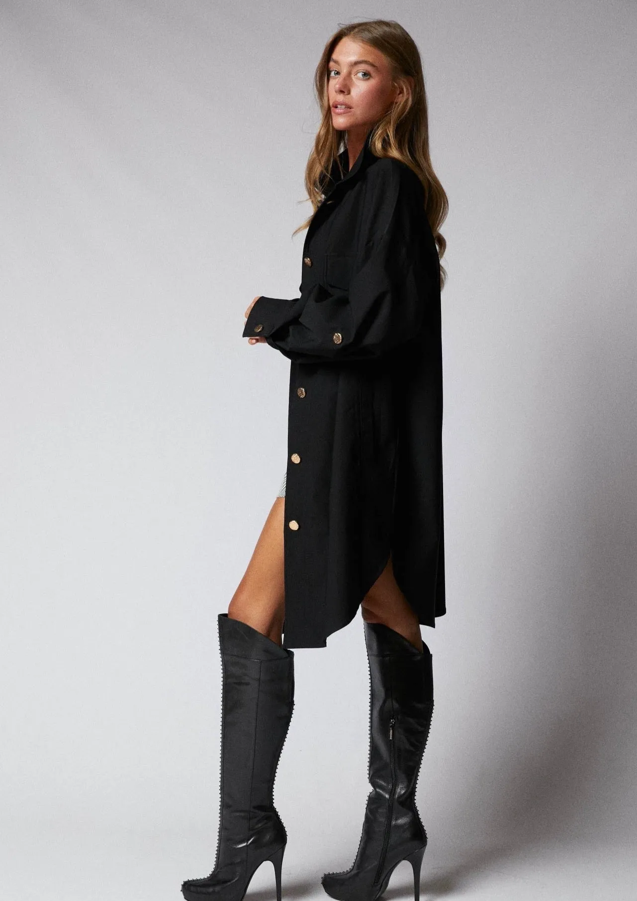 Into The Night Longline Jacket